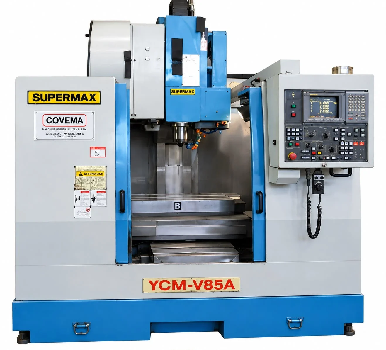 Supermax YCM-V85A CNC dik işleme merkezi